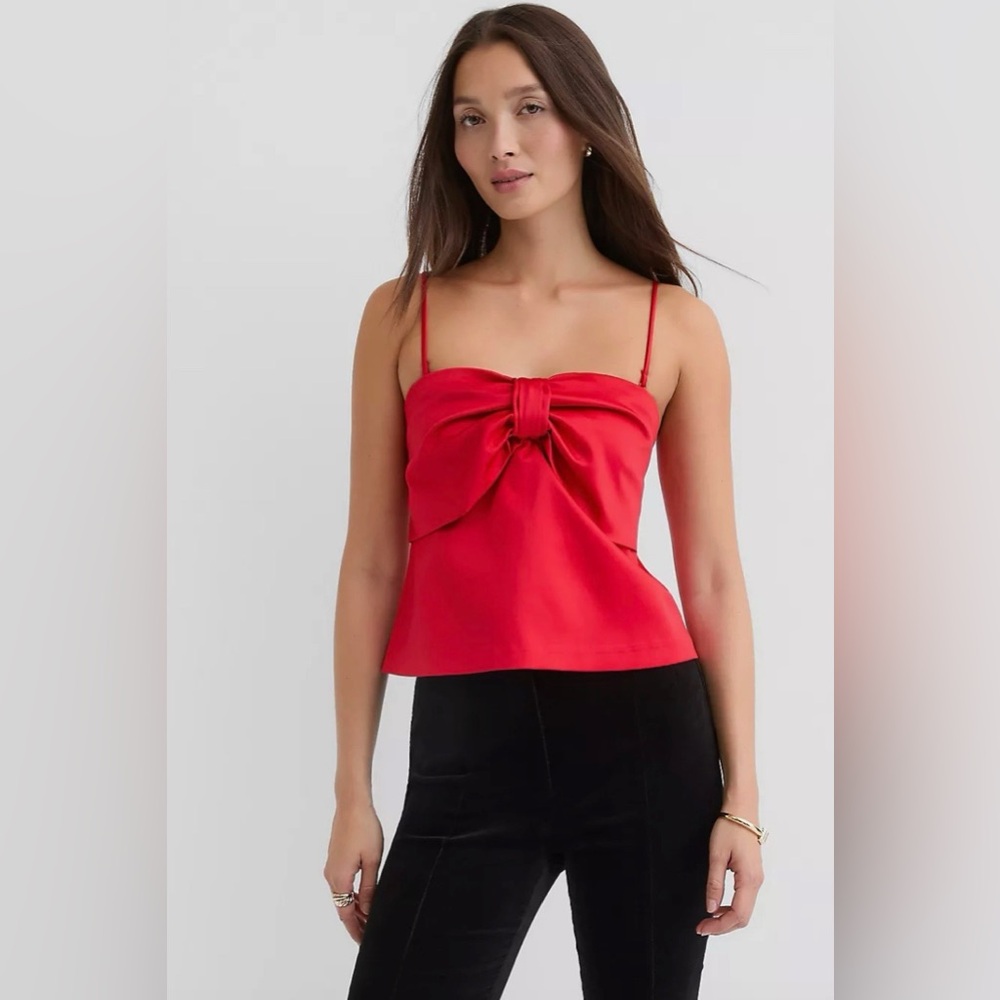 Loft Bow Strappy Bustier Top